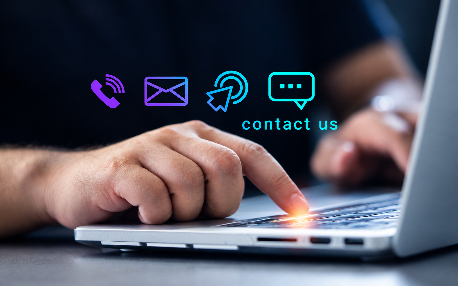 Reach out — phone, email, and messaging